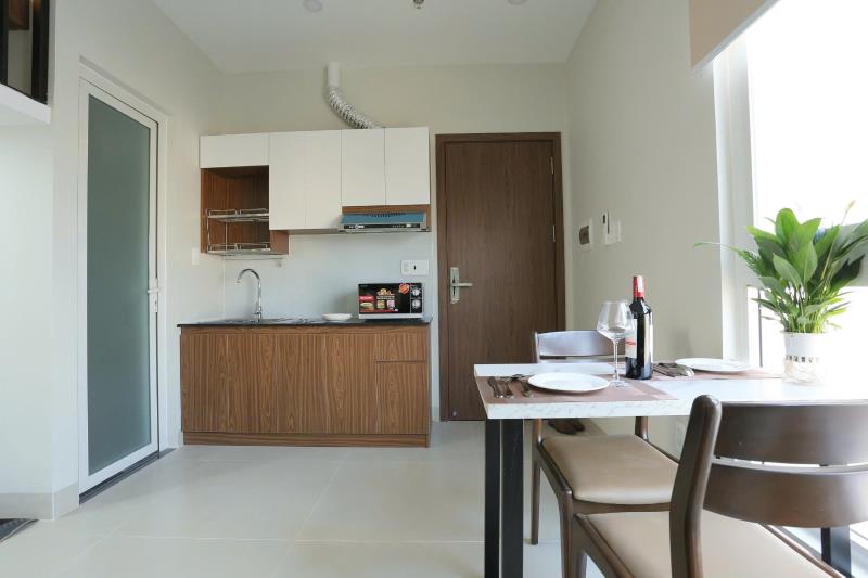Cho thuê chdv dạng phòng duplex ngay ngã 4 hàng xanh gần các trường đại học lớn - 2