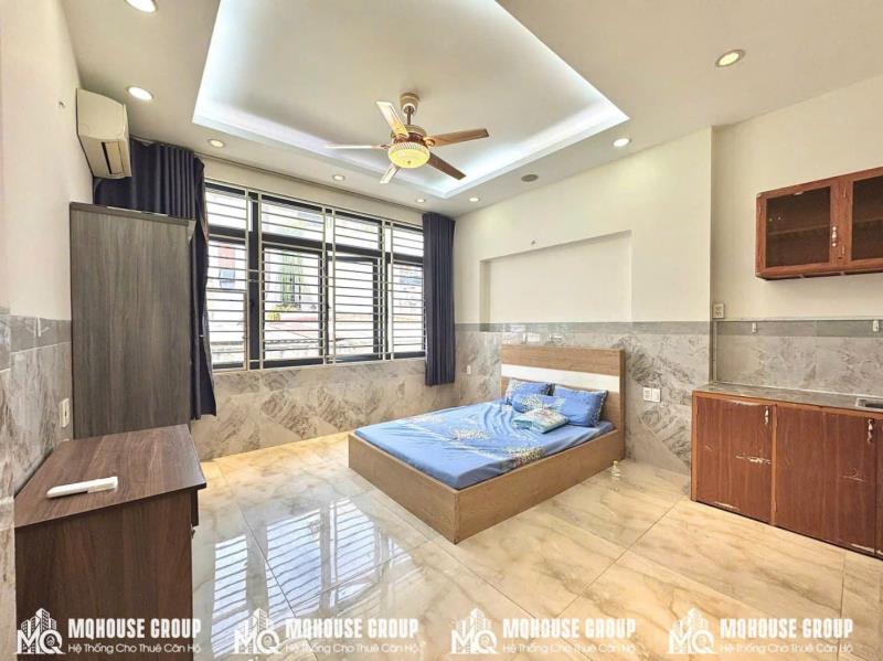 Studio thang máy hầm xe đi bộ tới đại học hồng bàng, uef, hutech, gần hàng xanh, vòng xoay đakao quận 1 - 2