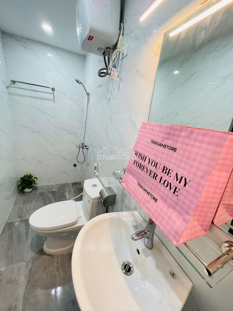 Cho thuê căn studio ngõ 192 lê trọng tấn có ban công, full nội thất - 4