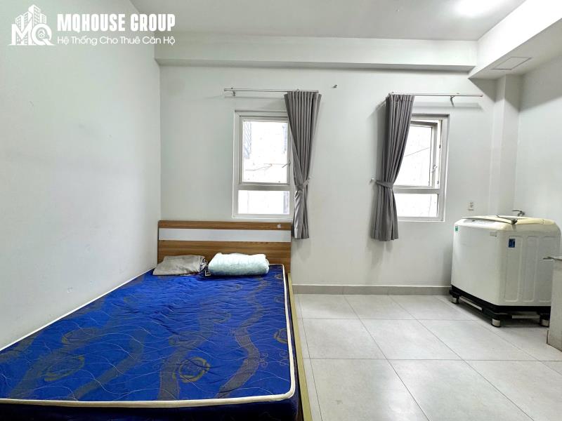 Studio thang máy, máy giặt riêng đi bộ tới đại học hutech, ngoại thương, gtvt, đường d5, ung văn khiêm, ngã tư hàng xanh - 4