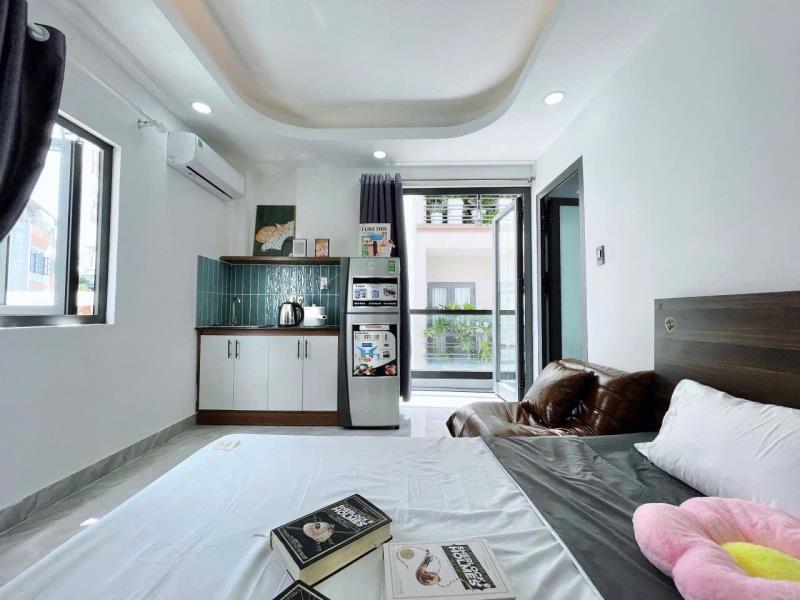 Căn hộ ban công, gần chợ bà chiểu, dễ di chuyển quận 1, bình thạnh - 3