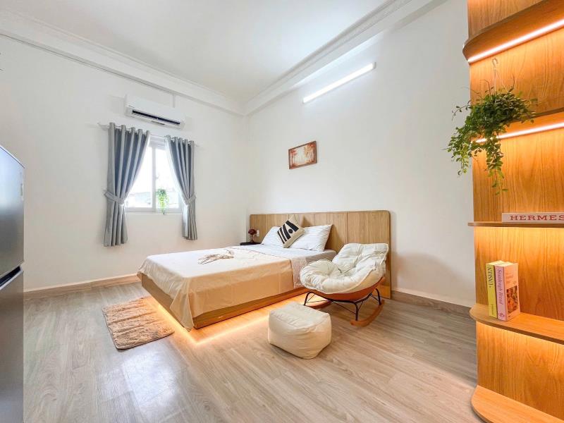 Studio full nội thất gần công viên lê thị riêng giáp quận 10 quận 3 - bờ kè hoàng sa trường sa