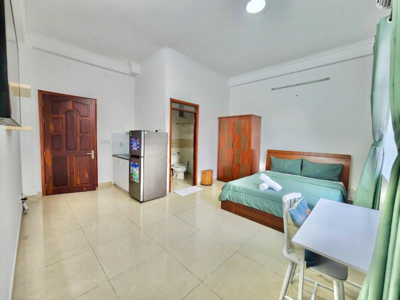 Cho thuê studio 30m2 ngay phố nhật phạm viết chánh, nguyễn hữu cảnh, cầu ba son, công trường mê linh quận 1