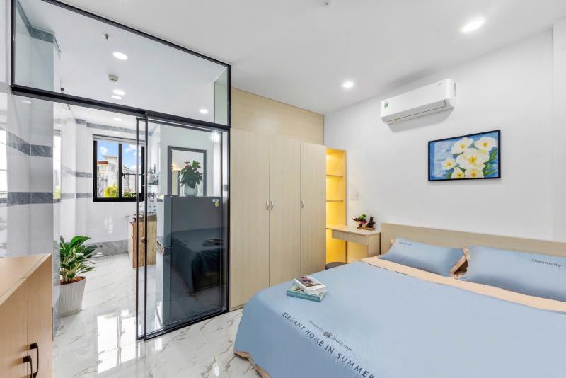 Cho thuê căn hộ mini gần đh văn lang, iuh, hutech – lê trực, bình thạnh