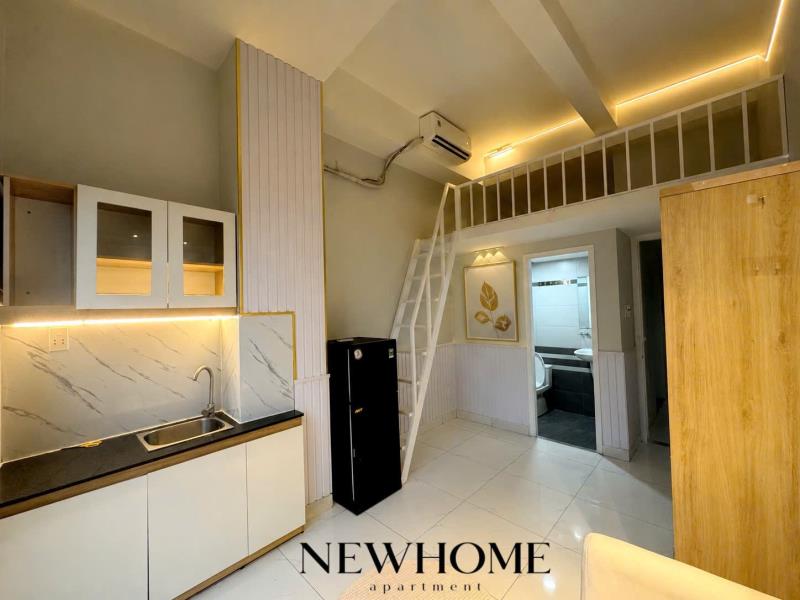 Cho thuê duplex gác cao giá rẻ 50m2 full nội thất, máy giặt riêng từng phòng ngay đại học văn lang không giới hạn người ở - 3