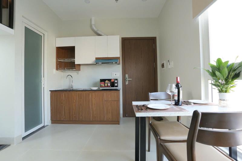 Duplex thang máy, hầm xe cửa sổ lớn đi bộ tới đại học hồng bàng, uef, hutech, bờ kè hoàng sa quận 1 - 3