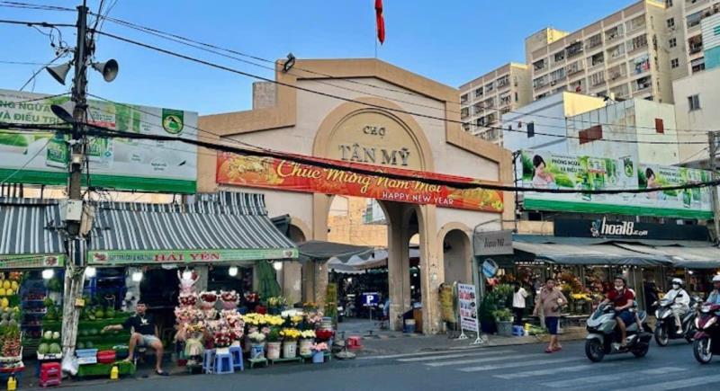 Ra chợ tân mỹ chỉ vài bước chân, hẻm an ninh ít nhà: ở hay đầu tư đều có lợi thế về vị trí