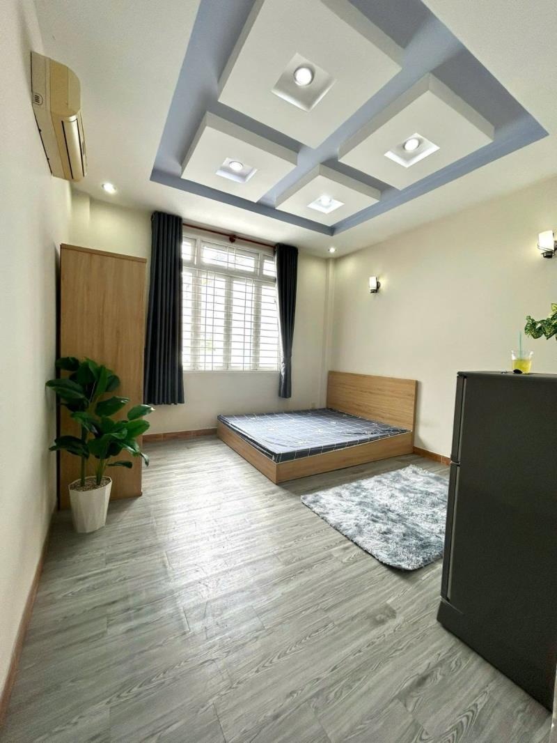 Cho thuê phòng trọ chỉ 3 phút đến đh bách khoa - huflit | phòng trọ sinh viên full nội thất cửa sổ thoáng mát - 2