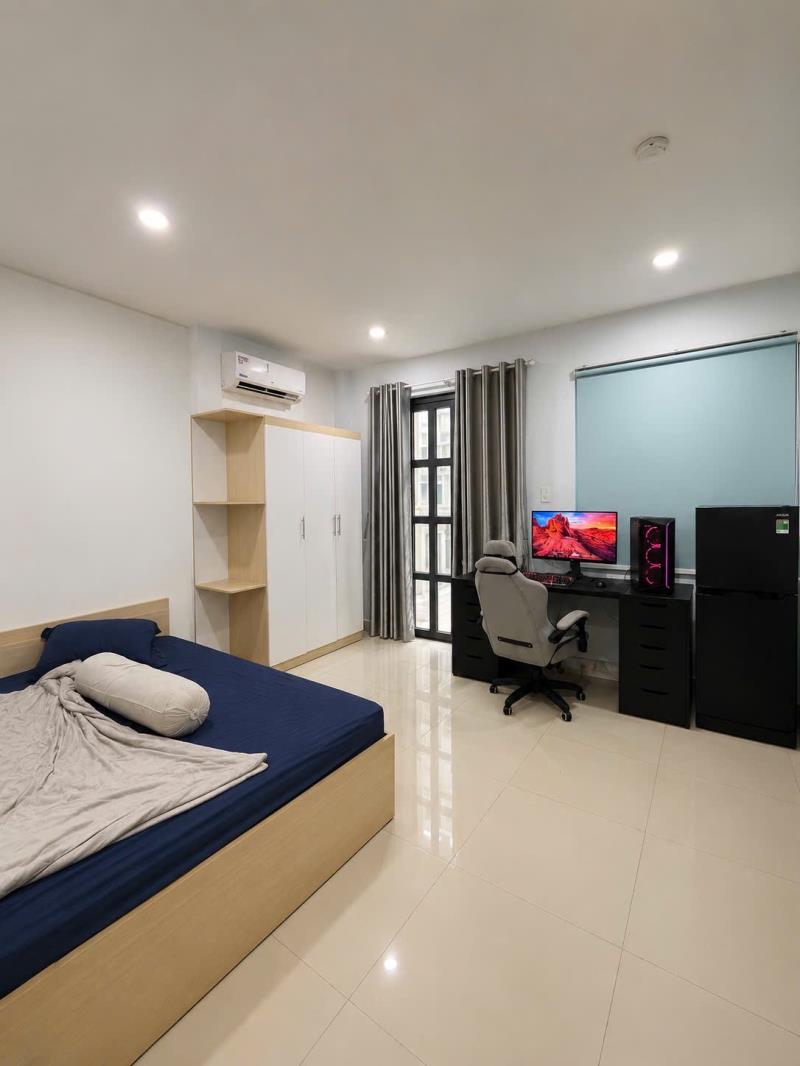 🏡 Căn hộ ban công full nội thất , gần đại học hồng bàng, uef – điện biên phủ, bình thạnh