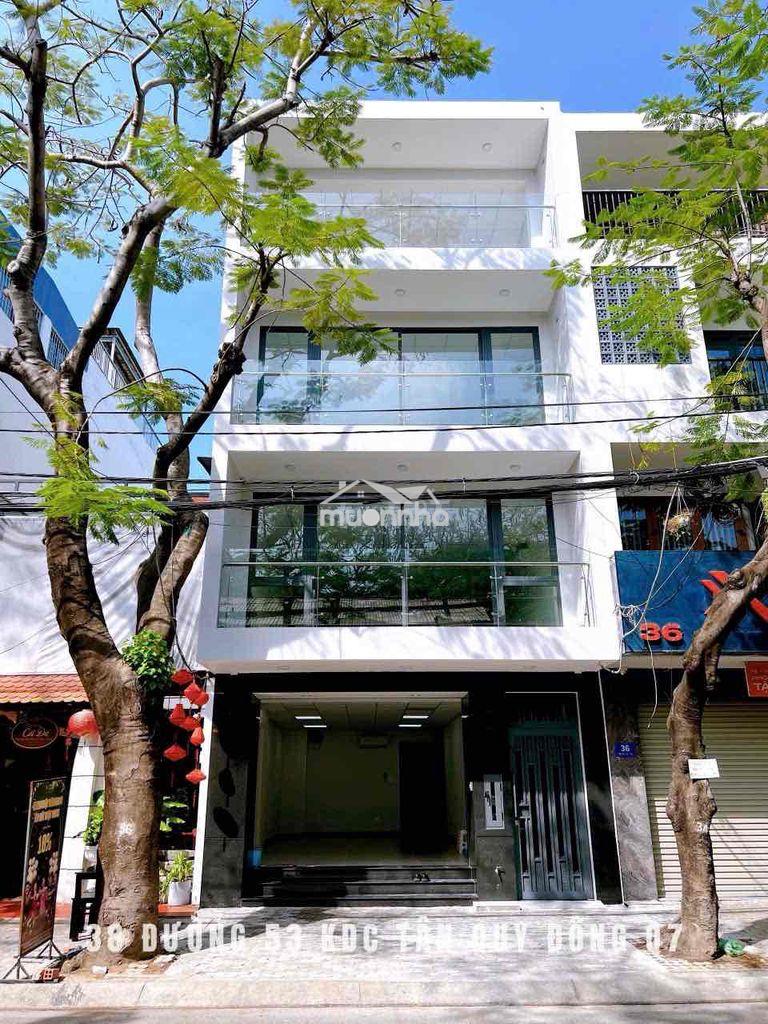 Cho thuê nhà mới 6x20 - thang máy - 50 triệu