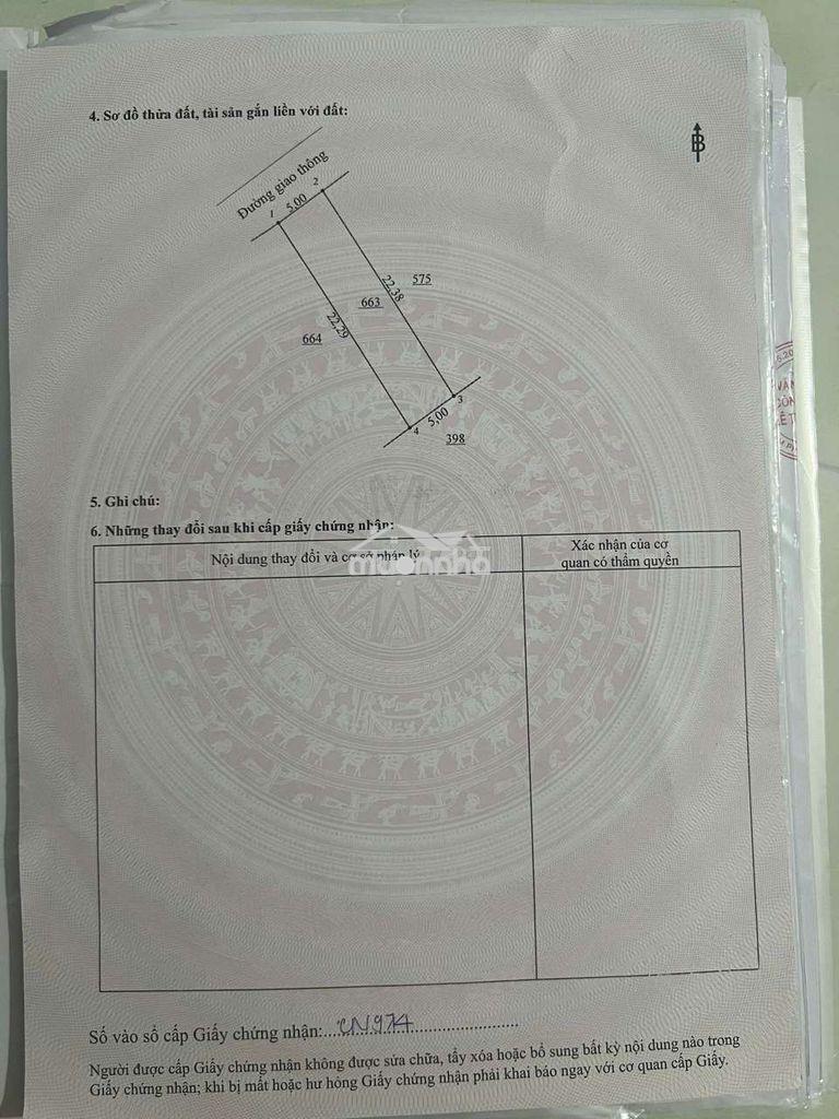 1 lô thổ cư khu dân cư ngay gần chợ an bình - 3