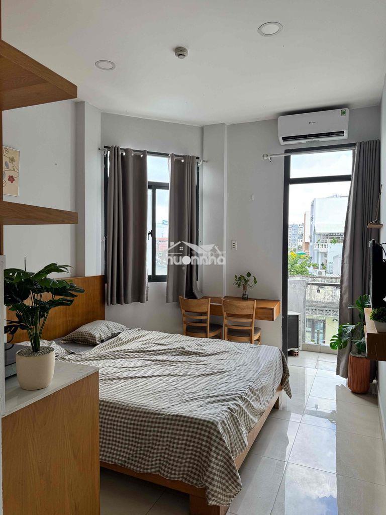 Phòng studio view ban công ngay cầu bình lợi gần vlu - 3