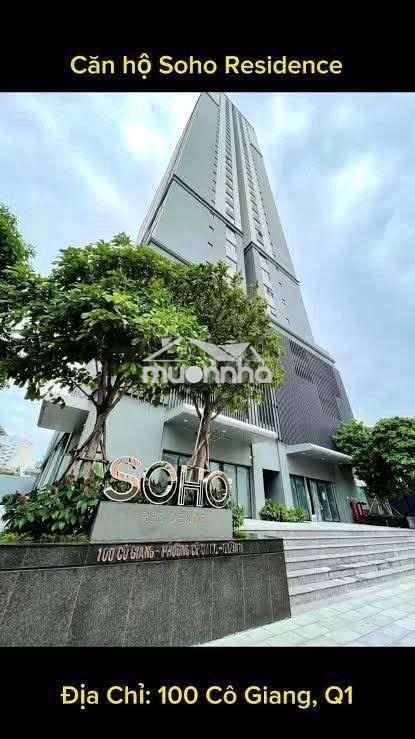 🏡💎 Soho residence số 100 cô giang.🕹️ vị trí ngay trung tâm q1 sầm uất💎