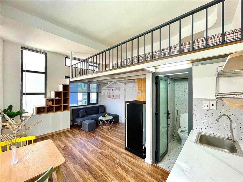 Cho thuê phòng trọ duplex ngay tại xô viết nghệ tĩnh
