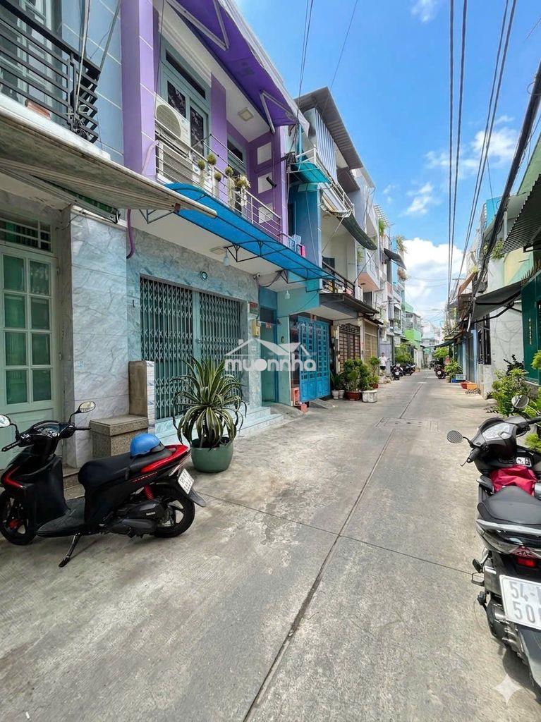 Bán 5,4 tỷ nhà 3 tầng, 4 phòng ngủ, hẻm 5 thông đường lũy bán bích - 2