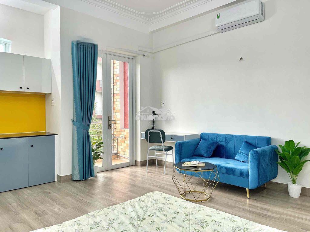 Căn hộ studio ban công full nội thất đi bộ tới đh gtvt, ngoại thương - 4
