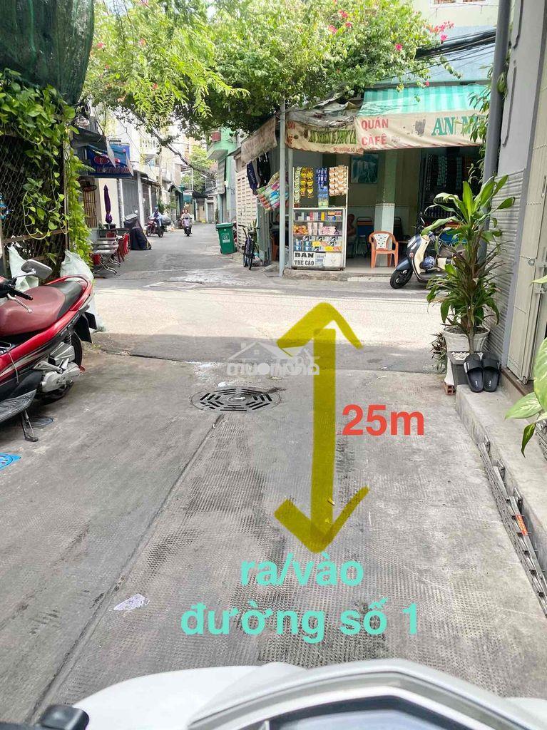 Nhà rộng 80m² đẹp, hẻm cạn thông 2 đường chính hồng lạc - 3