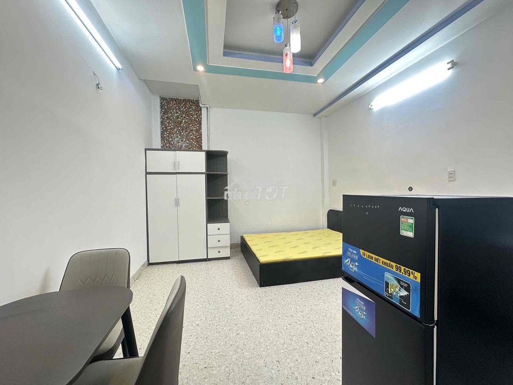 Studio full đầy đủ nội thất giờ giấc tự do ngay ngã 4 bốn xã - 2