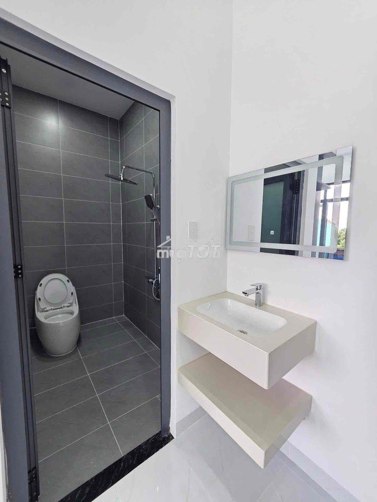 Bán nhà mới hoàn thiện full nội thất như hình-sát kcn nam tân uyên - 4