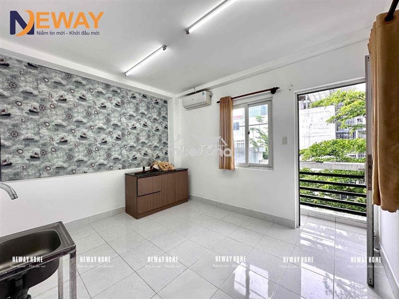 Studio ban công giá mềm - kdc kim sơn - sát vách tdtu