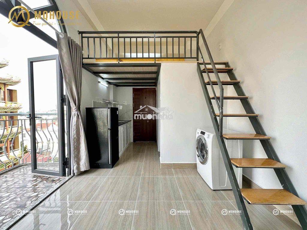 Cho thuê căn hộ mini ngay âu cơ - đh văn hiến full nội thất - ban công - 2