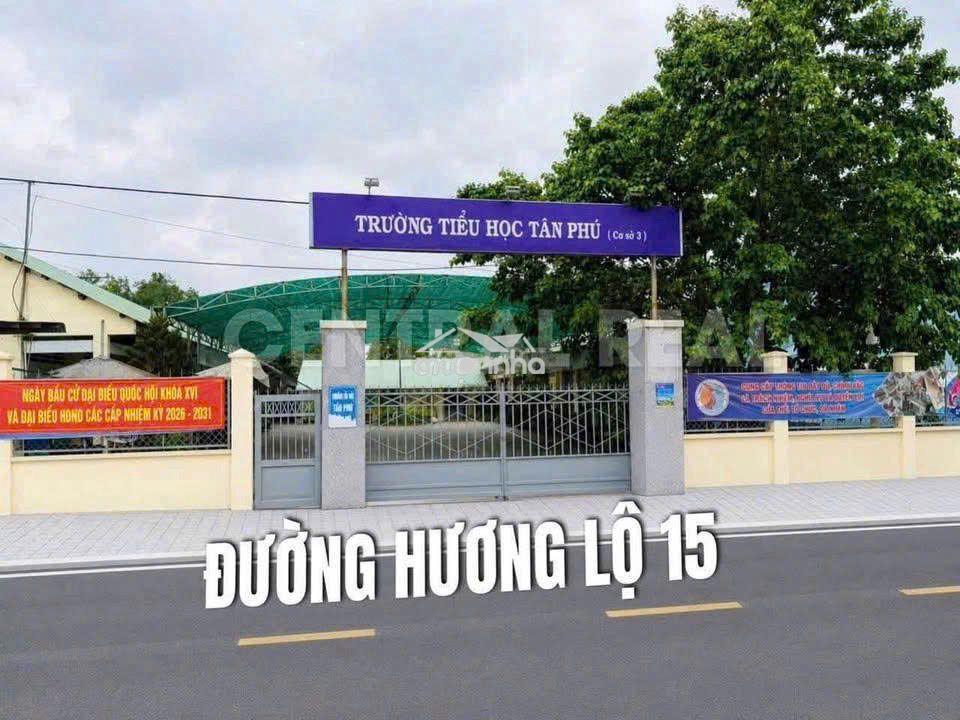 Hàng vip💥 lô đất 5x25 sổ hồng riêng thổ cư ngay hương lộ 15 chỉ 1ty190 - 4