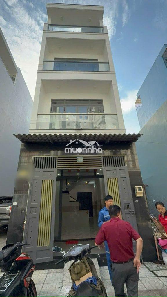 Cho thuê nhà nc đường tô hiệu. p.hiêp tân. q.tân phú. 4 tầng mới. 18tr