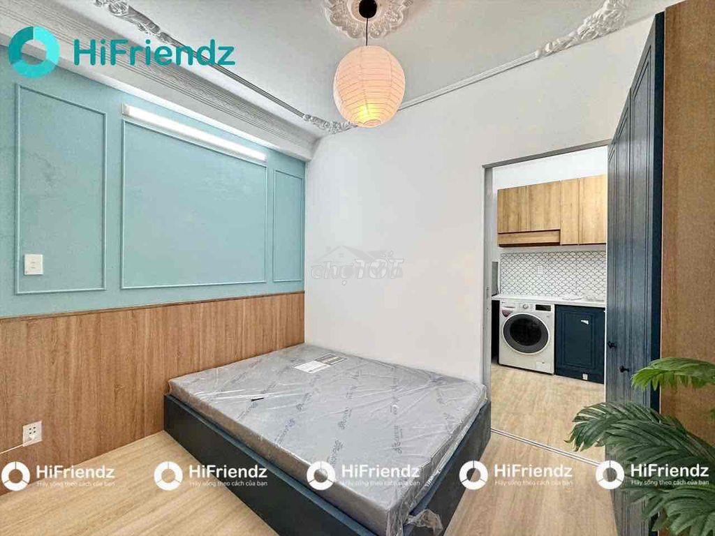 🎉Căn hộ 1pn ban công full nội thất | ngay chợ bàn cờ q3 - 4