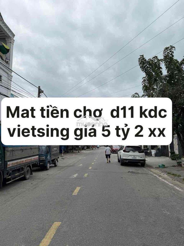 Cần bán căn nhà kho d11 ngay chợ đêm kdc vietsing dt 100m2 - 4