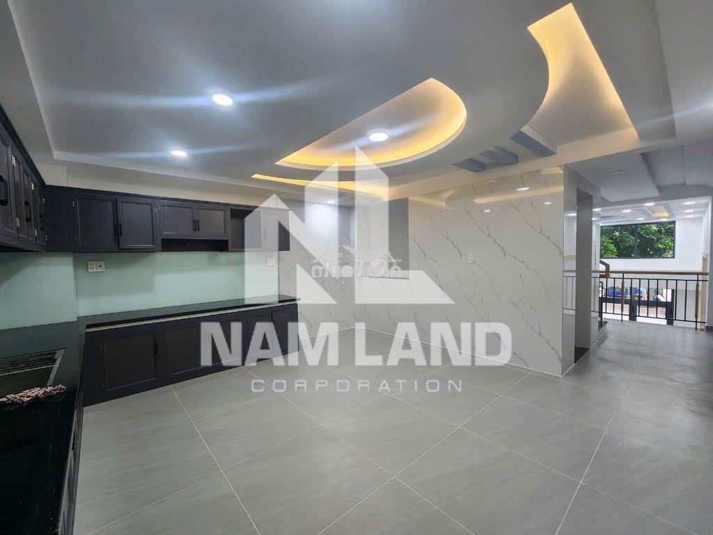 Nhà cho thuê làm vp trệt 3 lầu,125m2, 5pn,5wc,giá 28tr - 4