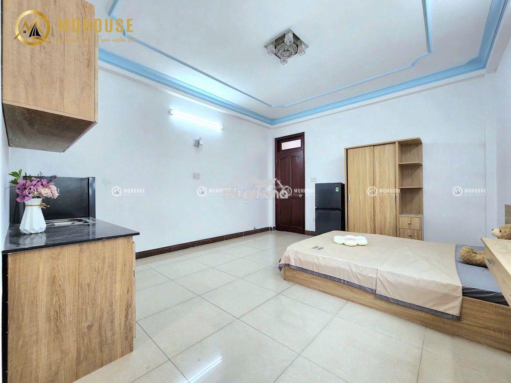 Cho thuê chdv full nội thât- cửa sổ- hẻm oto-nhà ga t3- trống sẵn - 2
