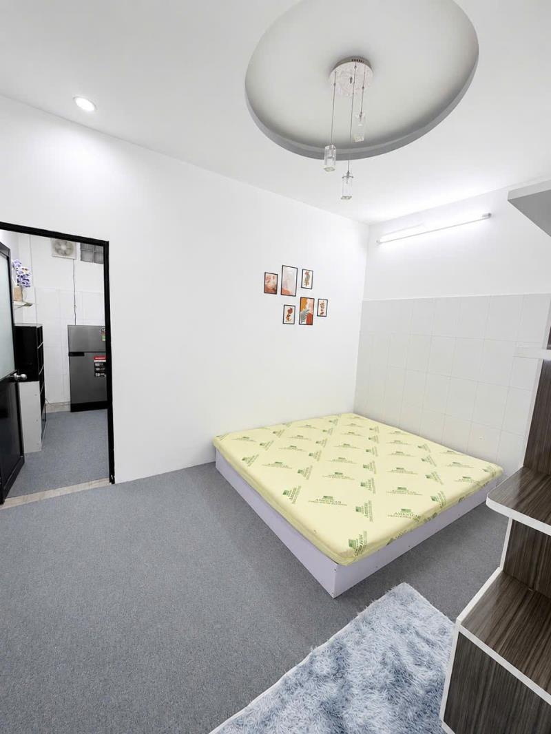 Phòng trọ sinh viên 1pn 40m2 tách bếp cách mạng tháng 8, quận 10 – full nội thất, máy giặt riêng, gần huflit và đại học y khoa phạm ngọc thạch