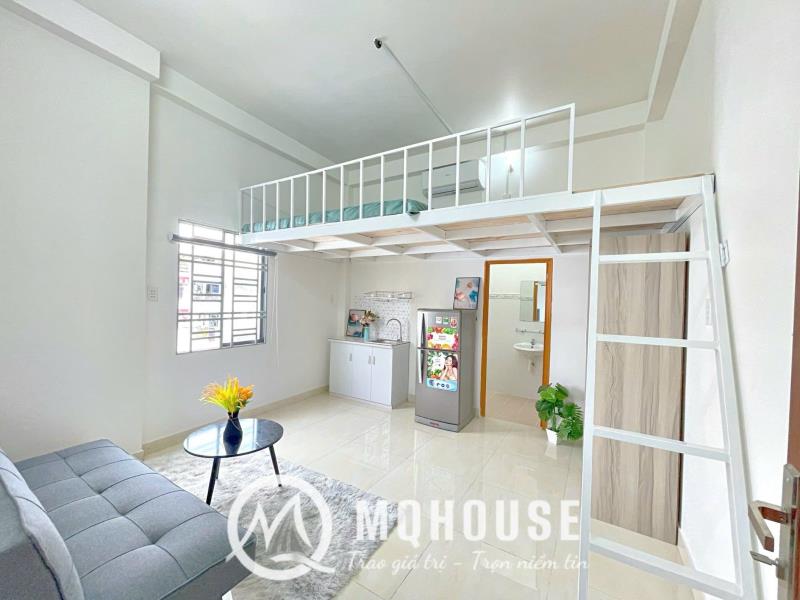 Phòng trọ gác rộng cửa sổ trời, full nội thất gần đh văn hiến - 0886748***