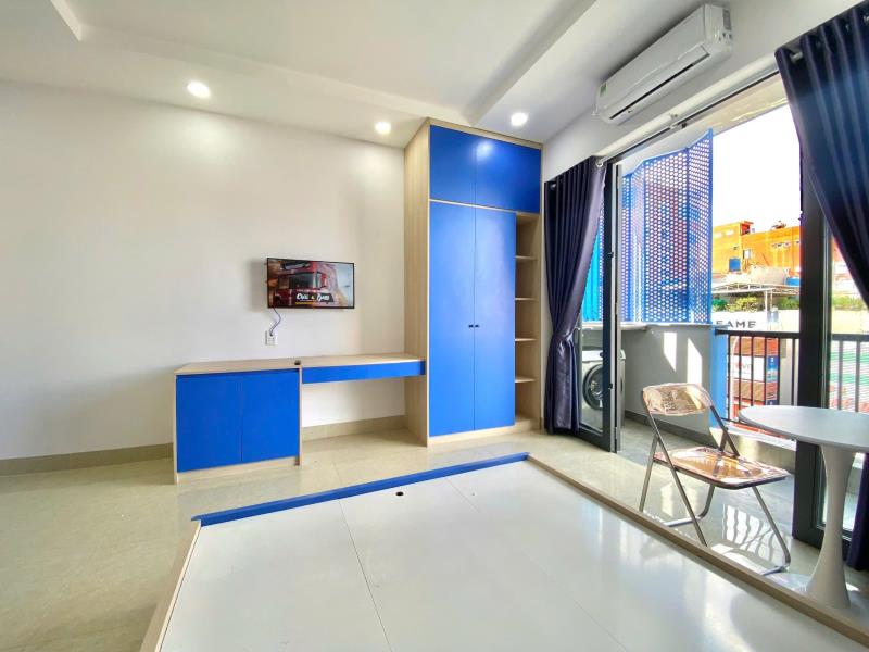 Cho thuê căn hộ tách bếp 40m2 full nội thất mới gần hutech, uef, hiu, uth- xô viết nghệ tĩnh, bình thạnh  - 3