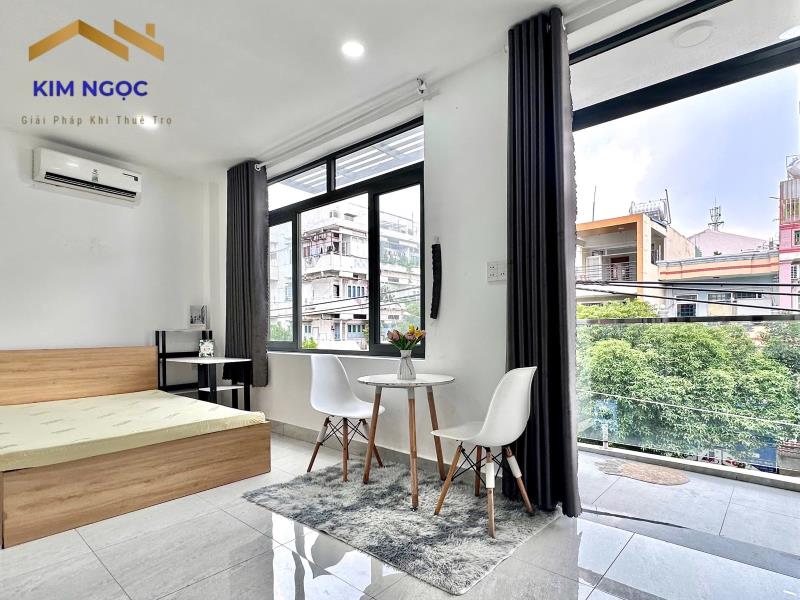 Căn hộ ban công full tiện nghi ngay trung tâm tân phú - trục vườn lài, luỹ bán bích - 0886748*** - 3