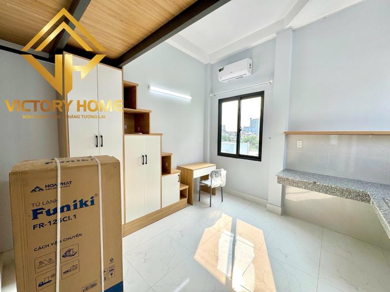 Cho thuê căn hộ ban công, thang máy  di chuyển 3p đến đh giao thông vận tải,hutech, ngoại thương, hồng bàng, uef - 2