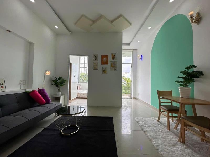 Cho thuê căn hộ tân phú - 1pn ngủ bancol full nội thất - 0926051***
