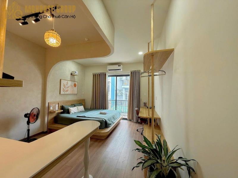 Studio ban công 35m2 đi bộ tới đại học hutech, ngoại thương, gtvt, đường d5, ung văn khiêm, ngã tư hàng xanh - 4