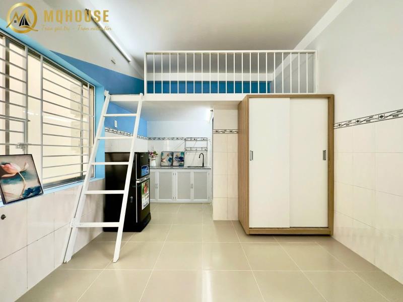 Phòng trọ duplex siêu rộng, 30m2 full nội thất, chỉ 4tr5, gần đại học văn hiến, aeon tân phú - 3