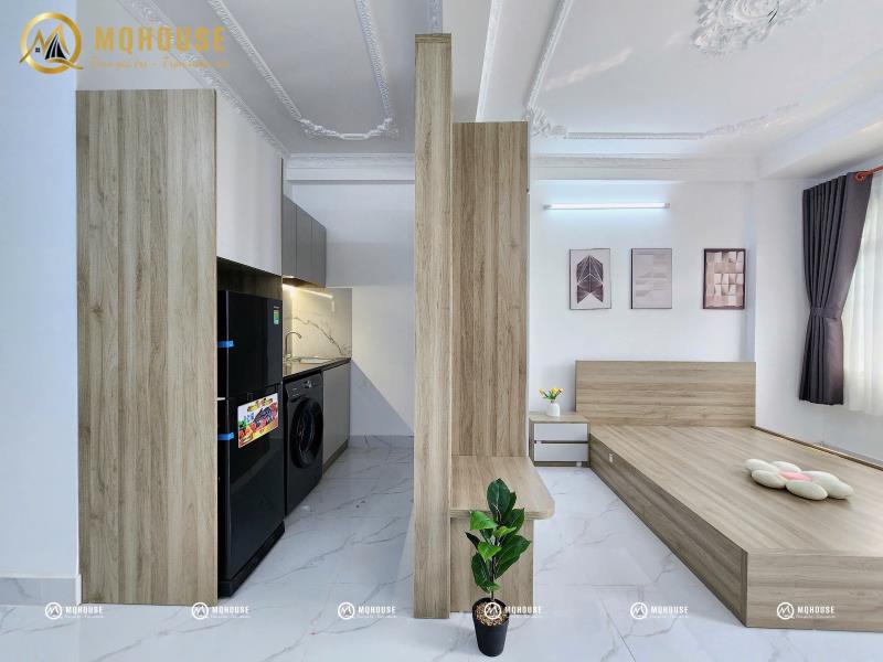 Studio ban công, tách bếp khu vực tân phú, gần đại học văn hiến, công thương, ở được 2-3 người - 2