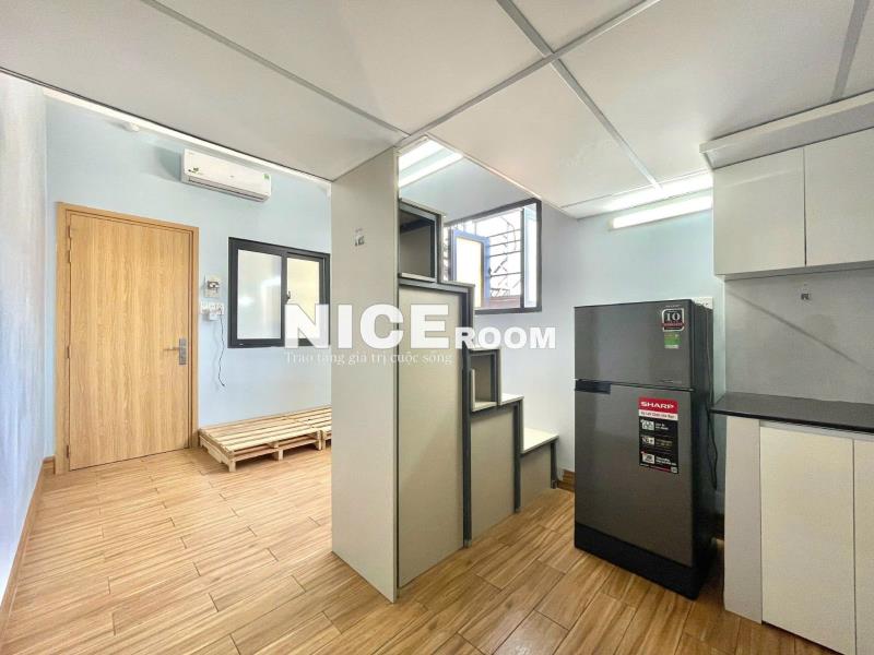 Phòng gác cao/thang máy - cửa sổ ban công đón nắng - 2 chỗ ngủ - làng đại học bình thạnh - 3