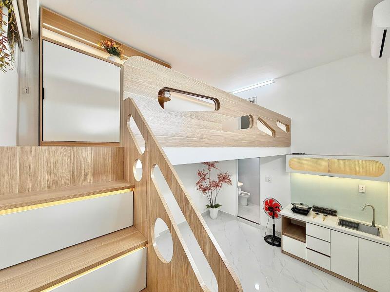 Duplex mới xây gần hoàng thiện gần đại học văn hiến - chợ bàu cát - âu cơ quận tân bình - 2