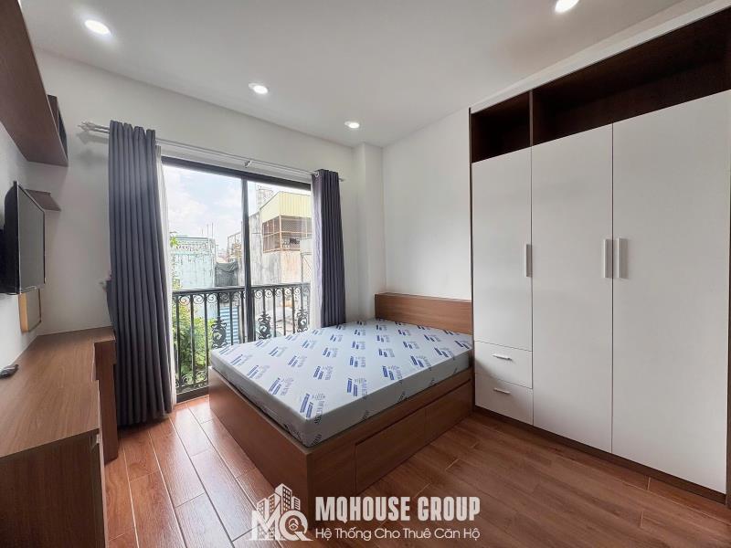 Cho thuê studio ban công 30m2 ngay phố ẩm thực phan xích long - ngã tư phú nhuận - chợ bà chiểu - bờ kè trường sa - 2