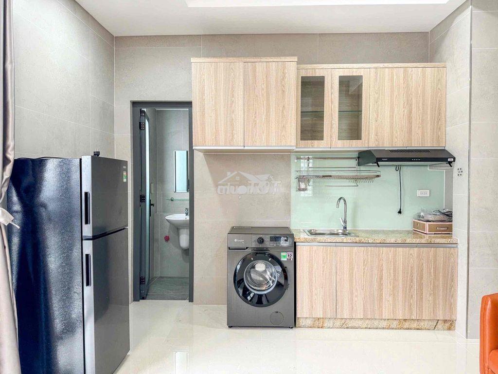 💥Căn hộ 1 phòng ngủ, hầm xe, thang máy, bảo vệ, full nội thất, bancony - 3