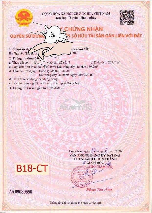 🔥 6xx 7xx triệu – đất odt sát kcn becamex, trung tâm chơn thành - 4