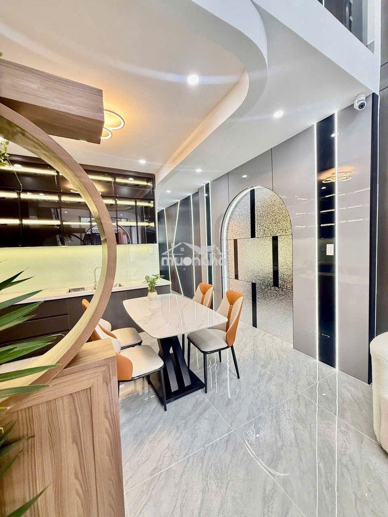 Nhà mới full nội thất đẹp hẻm đường lê văn khương p. thới an q12 - 4