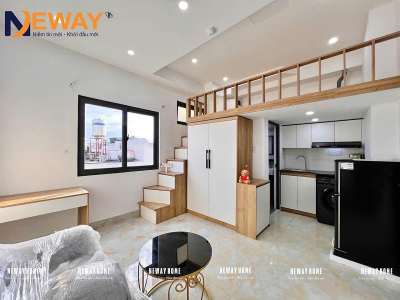 Duplex có gác cao - máy giặt riêng - gần đại học văn hiến - đh công thương quận tân phú
