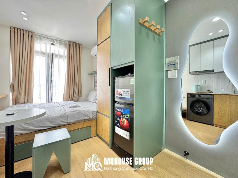 Khai trương dự án mới căn hộ studio mới xây full nội thất đẹp ngay phan huy ích