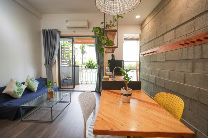 Cho thuê căn hộ 1pn 60m², ban công rộng nhiều cây xanh, full nội thất xịn – lê văn duyệt, bình thạnh | giáp q1 & phú nhuận - 2