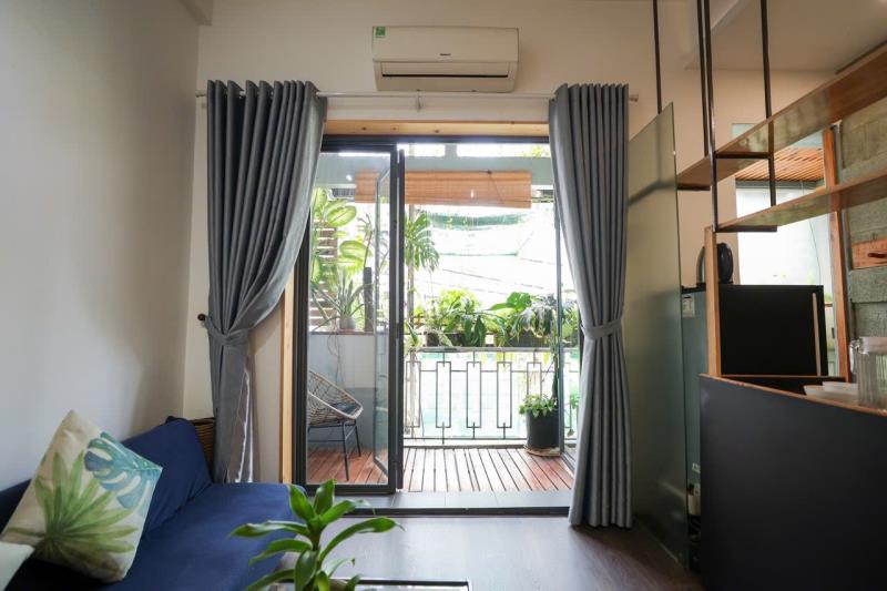 Cho thuê căn hộ 1pn 60m², ban công rộng nhiều cây xanh, full nội thất xịn – lê văn duyệt, bình thạnh | giáp q1 & phú nhuận - 3